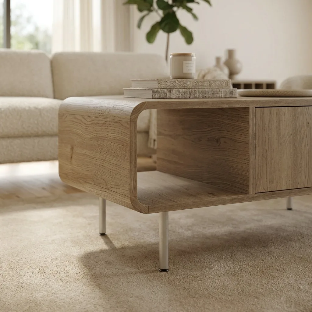 Coffee Table — Close-Up Detail