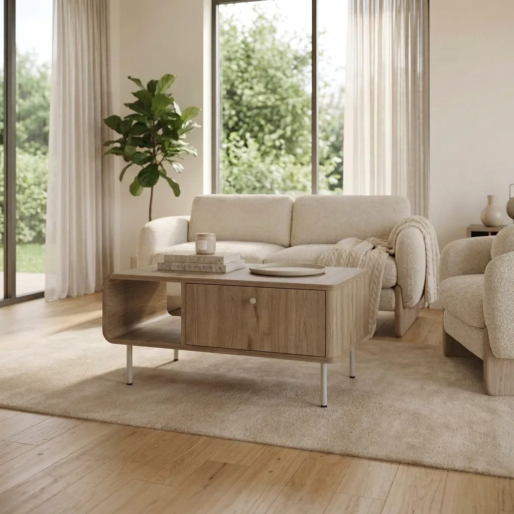 Coffee Table — Soft Minimal