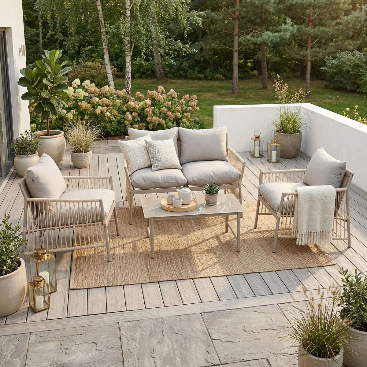 Outdoor Lounge — Garden Patio