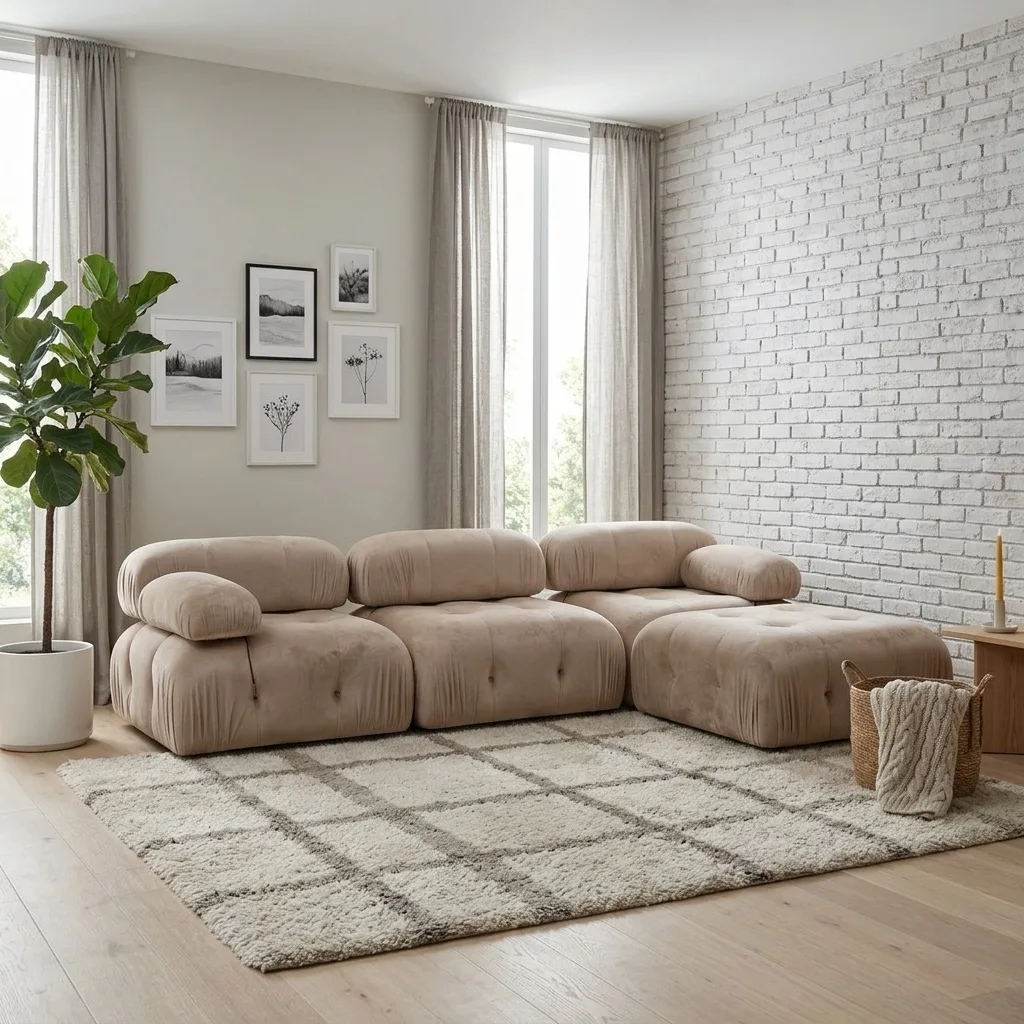 Modular Sofa — Scandinavian Hygge