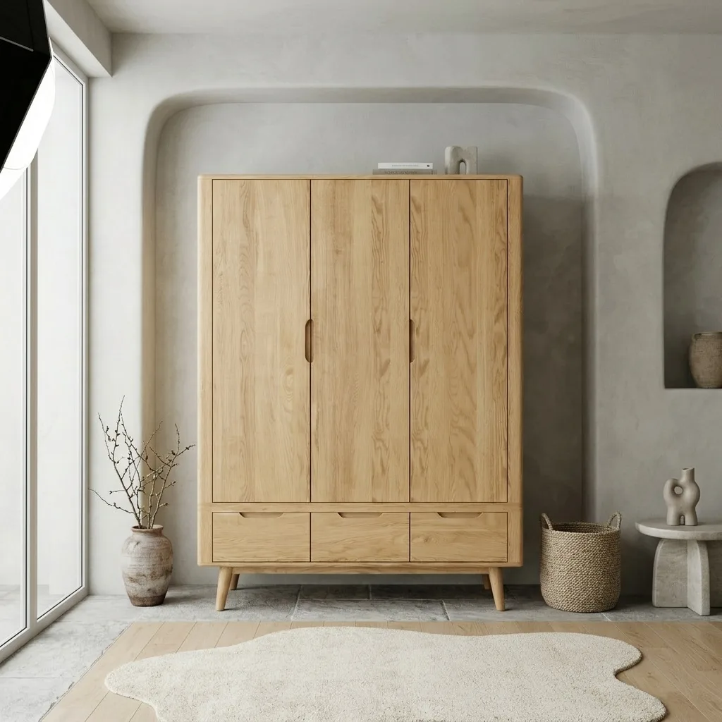 Oak Wardrobe — Wabi-Sabi