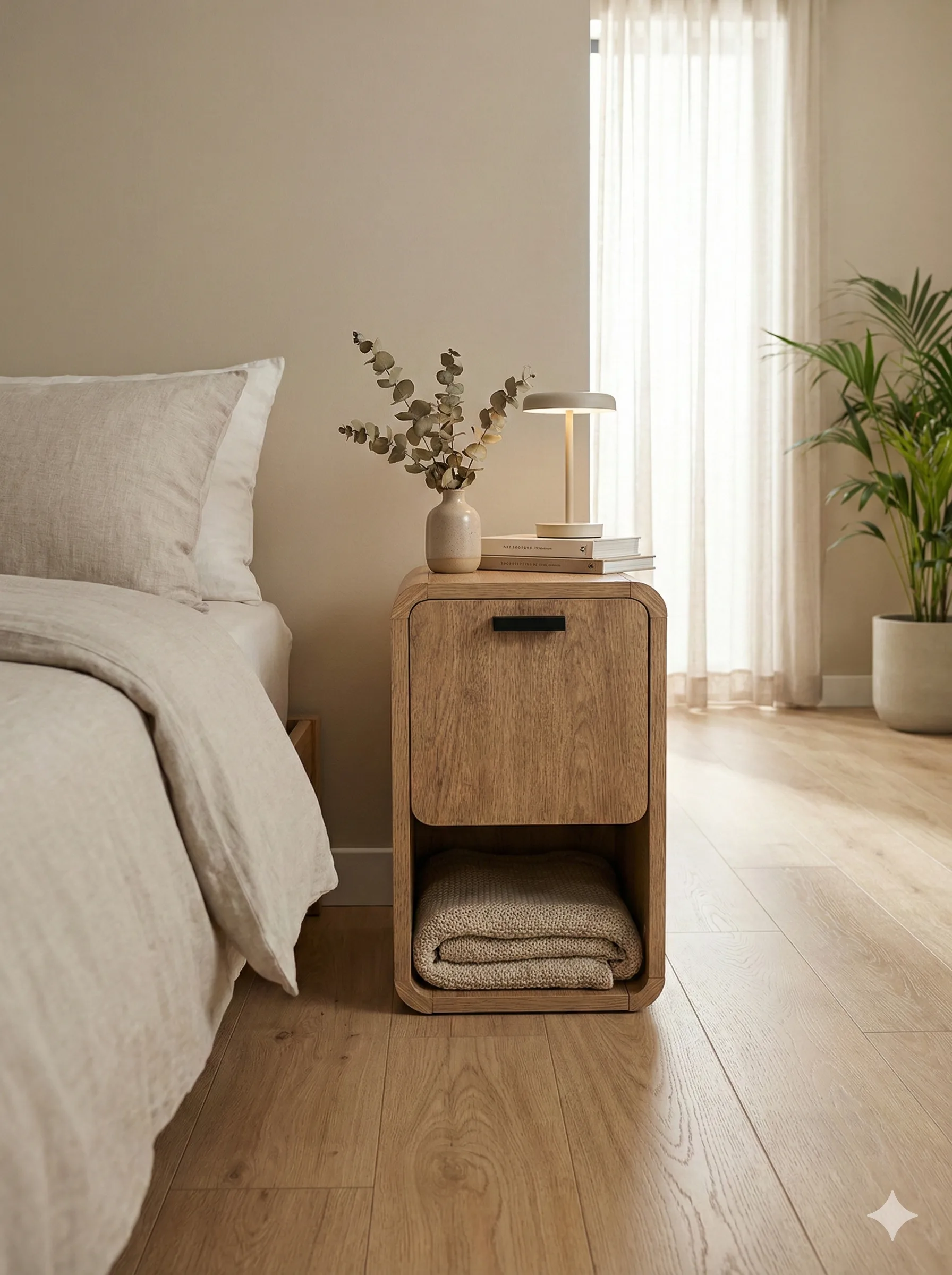 Nightstand — Bedroom Scene